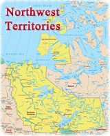 Map Northwest Territories