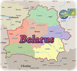 Map Belarus