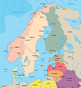 Map Baltic