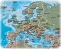 Physical Map Europe