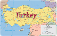 Map Turkey