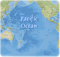 Pacific Ocean Map