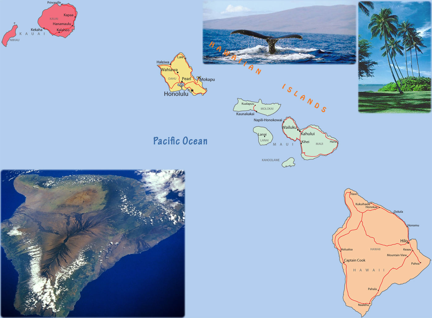 Map Hawaii