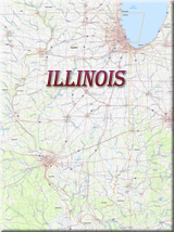 Map Illinois