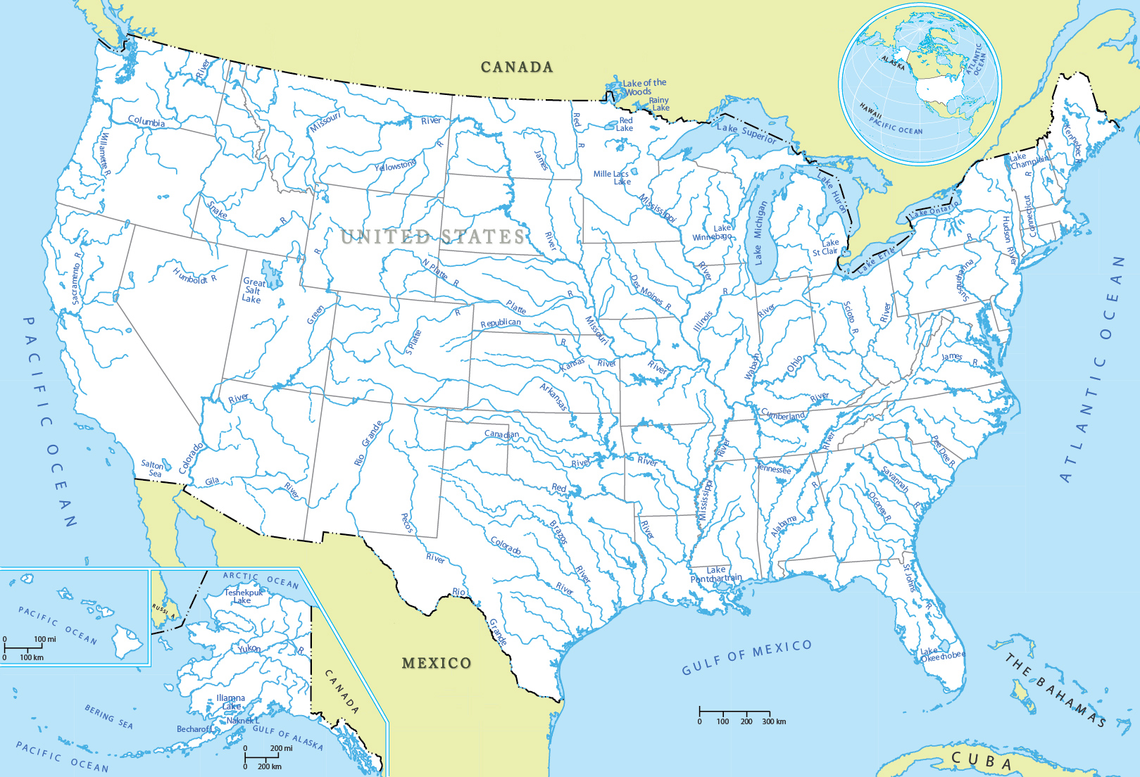 US rivers